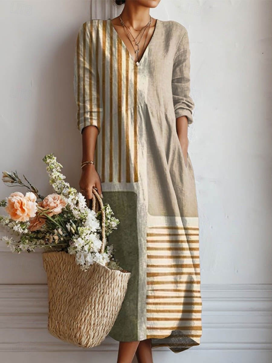 Warren | Multicolour Patch Everyday Comfort Dress