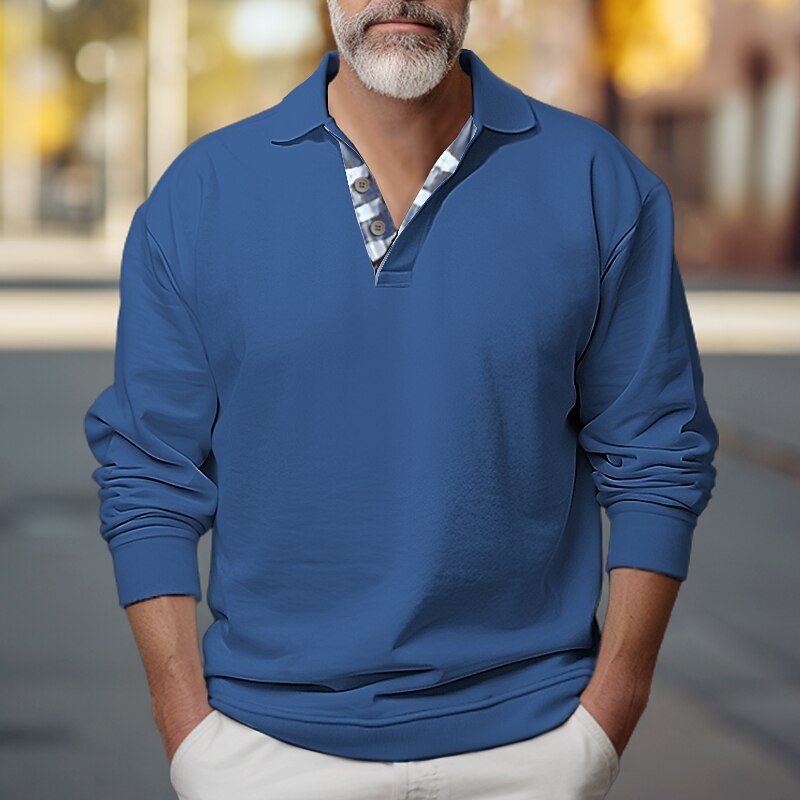 Warren | Polo-Collar Sweatshirt