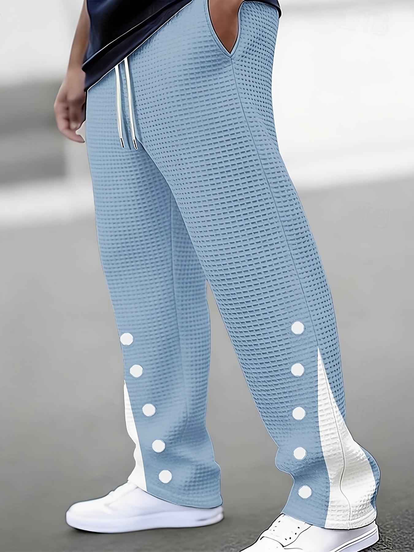 Warren | Relaxed Side-Button Trousers
