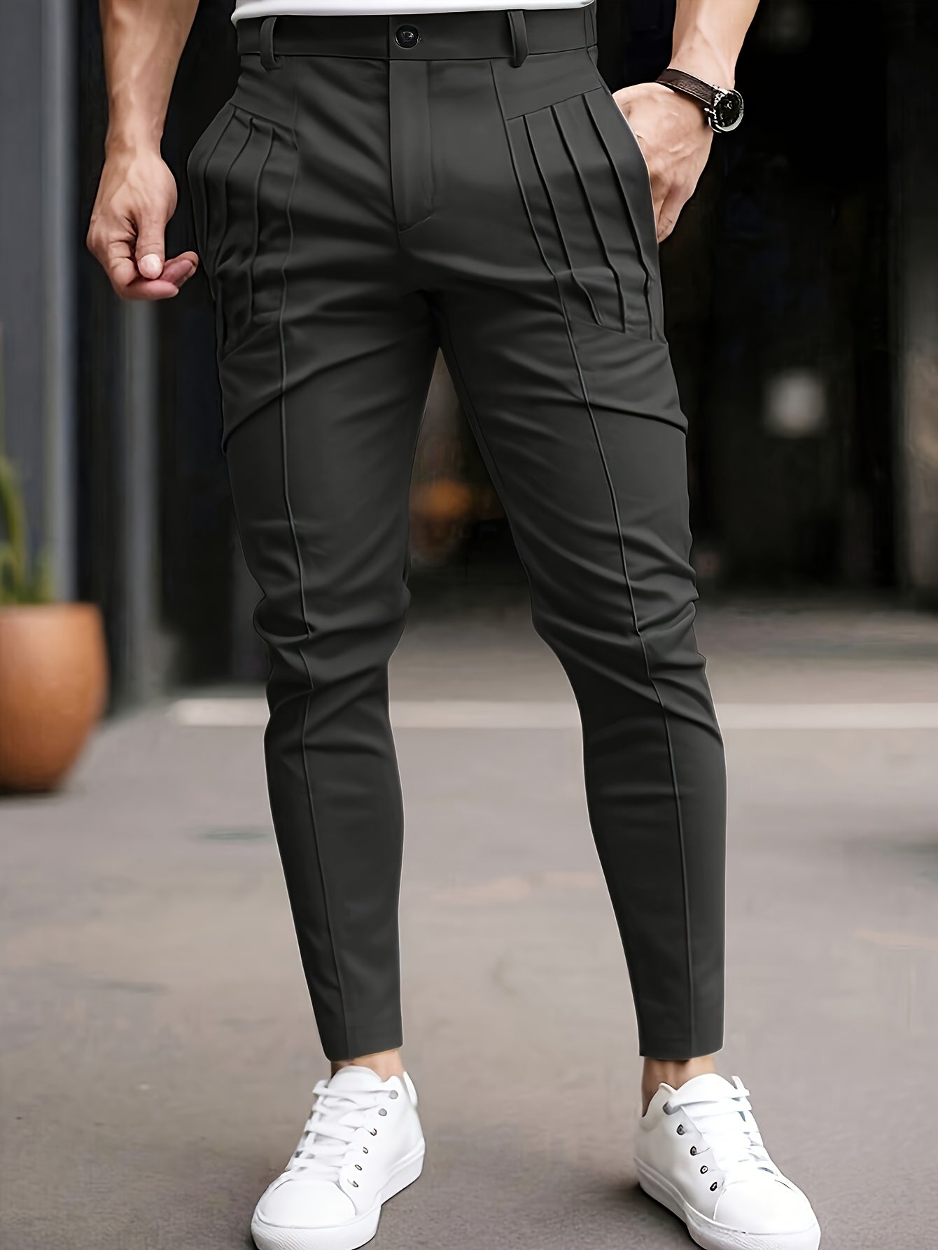 Warren | Tailored Slim-Fit Trousers
