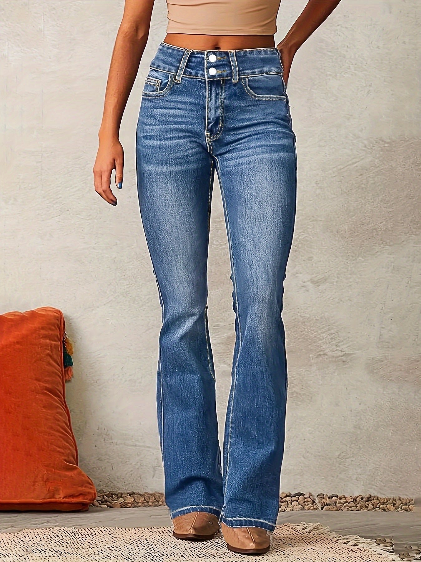 Warren | High-Waist Wide-Leg Jeans