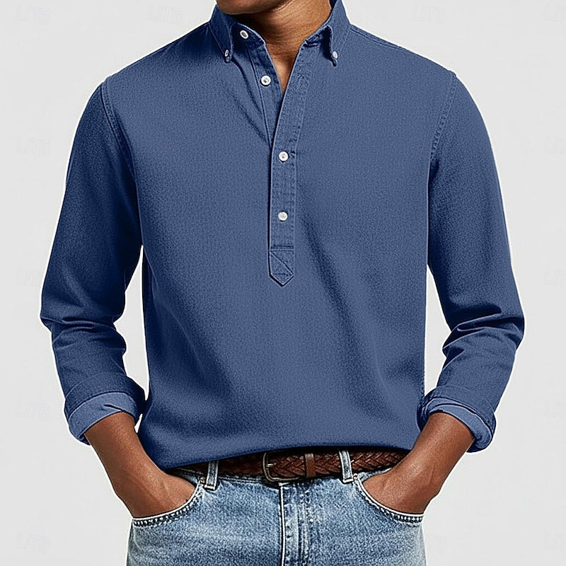 Warren | Classic Popover Button-Down Shirt