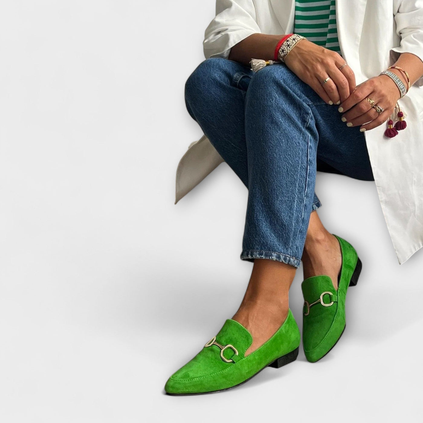 Warren | Pointed-Toe Slip-On Loafers