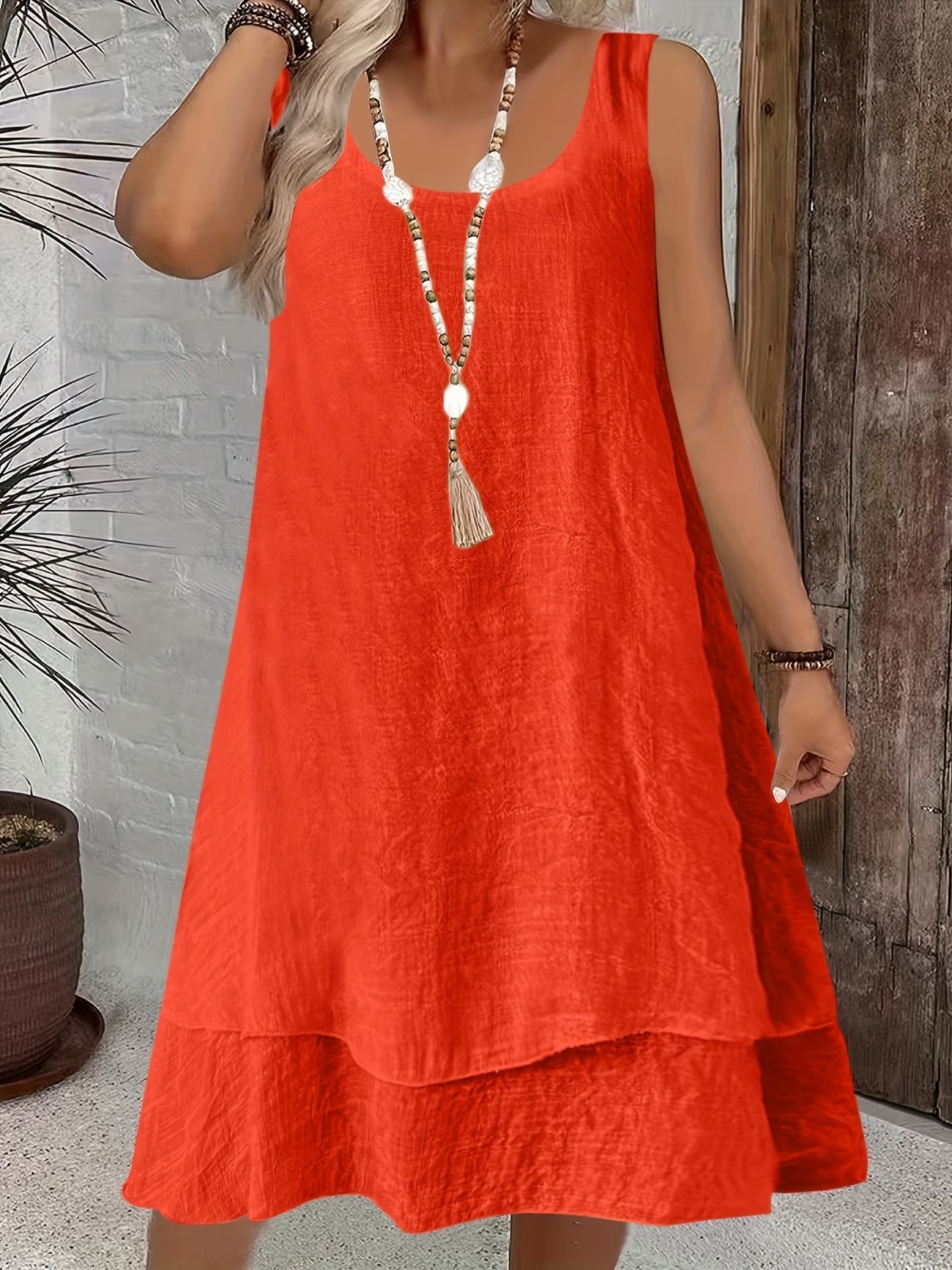 Warren | Casual Loose Sleeveless Dress