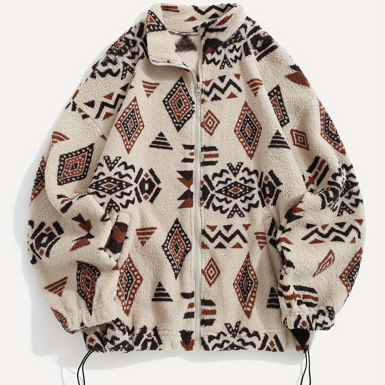 Warren | Patterned Zip-Up Jacket
