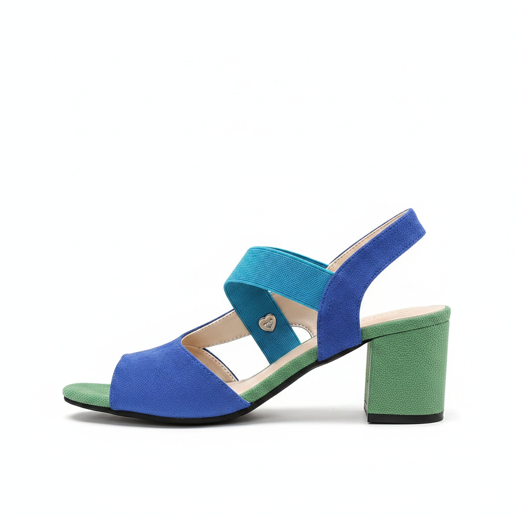 Warren | Cross Strap Block Heel Pumps