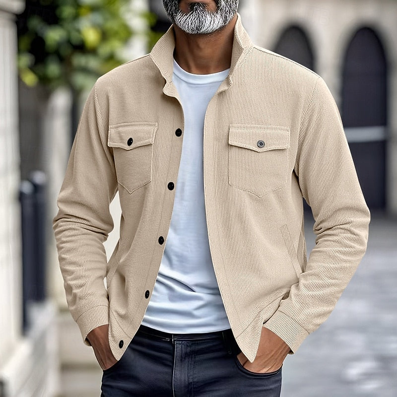 Warren | Ribbed Utility Jacket