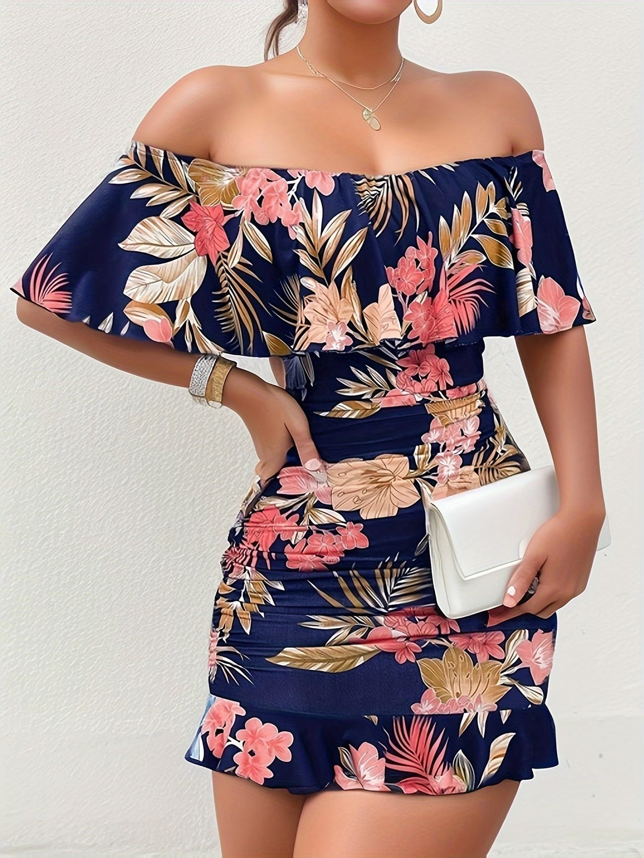 Warren | Floral Off-Shoulder Summer Dress