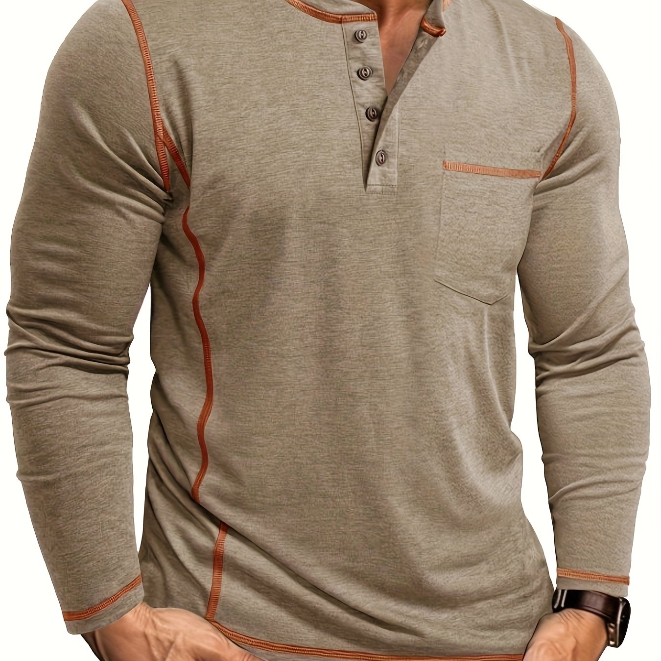 Warren | Classic Long-Sleeve Henley Shirt