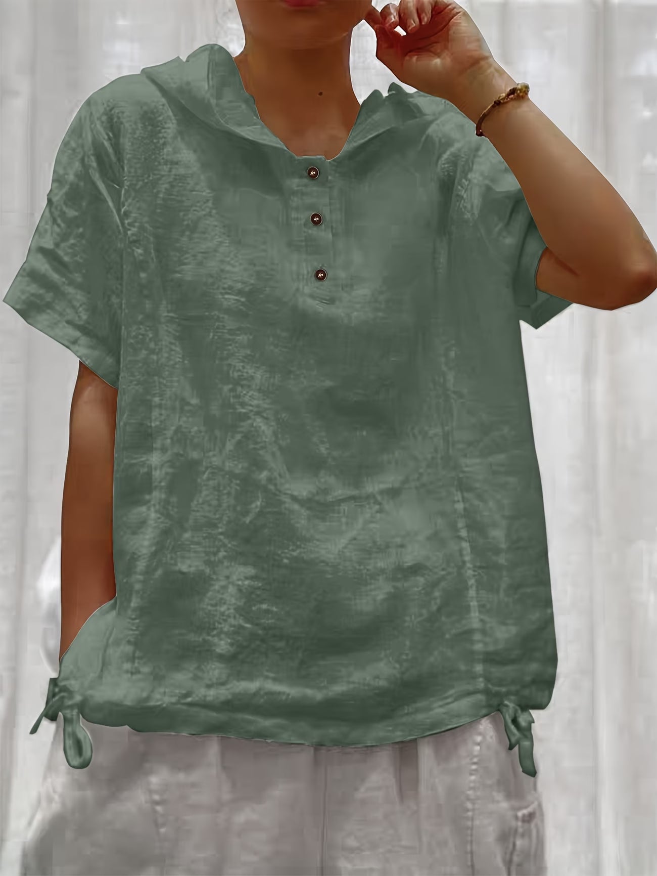 Warren | Stylish Short Sleeve Hooded Shirt