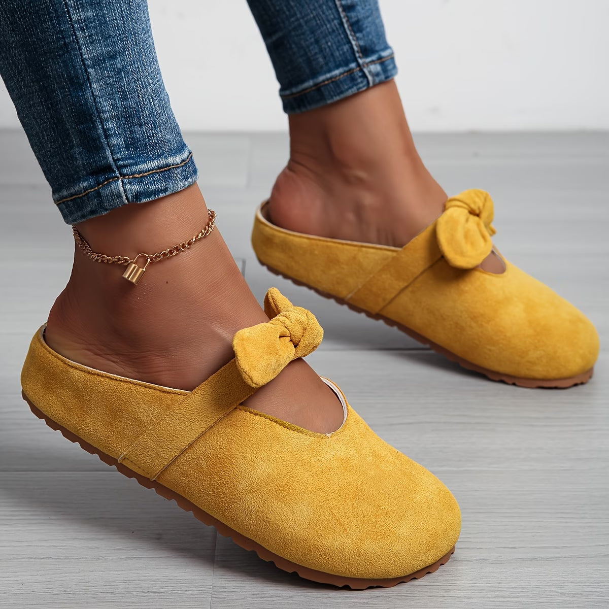 Warren | Charming Bow Comfort Flats