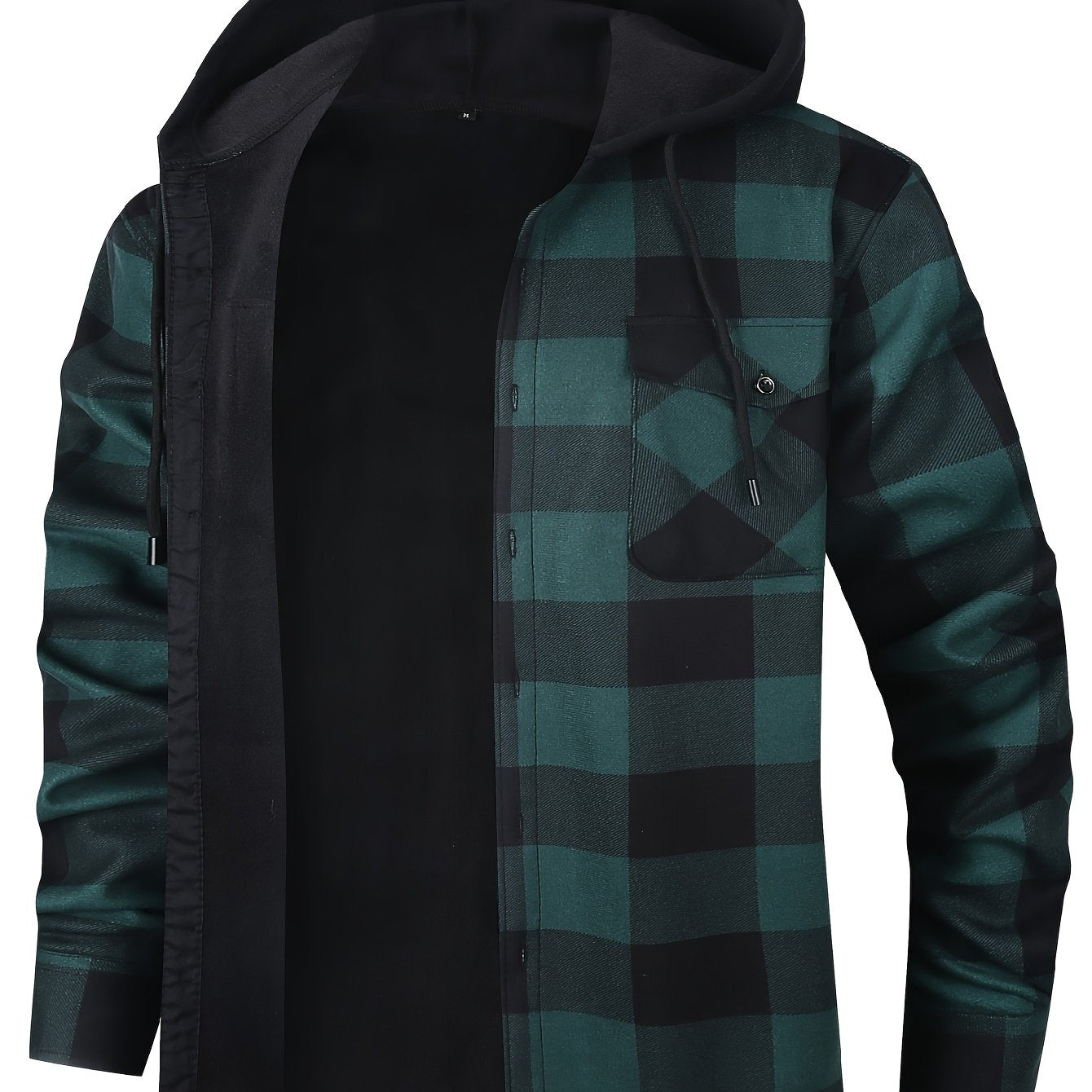 Warren | Hooded Checked Shirt Jacket