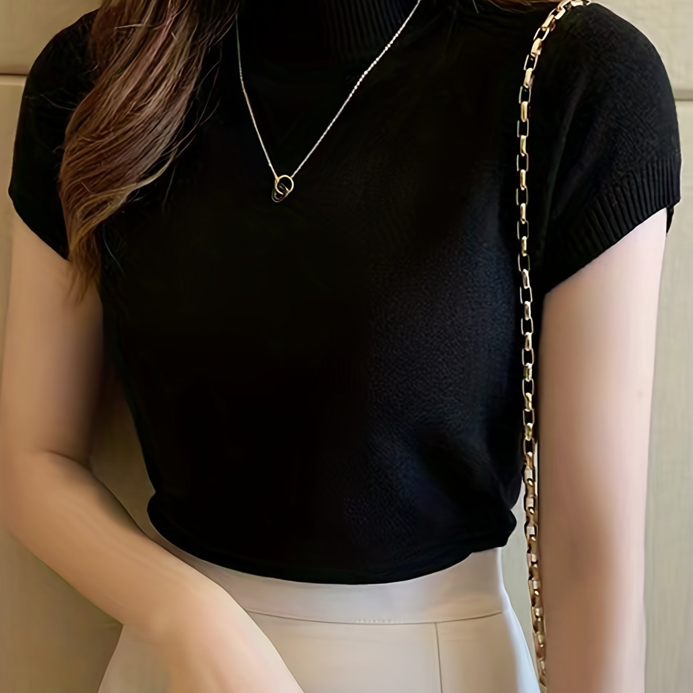 Warren | Refined Half-Turtleneck Top