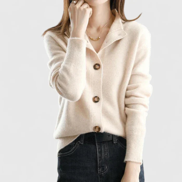 Warren | Refined Button-Front Cardigan