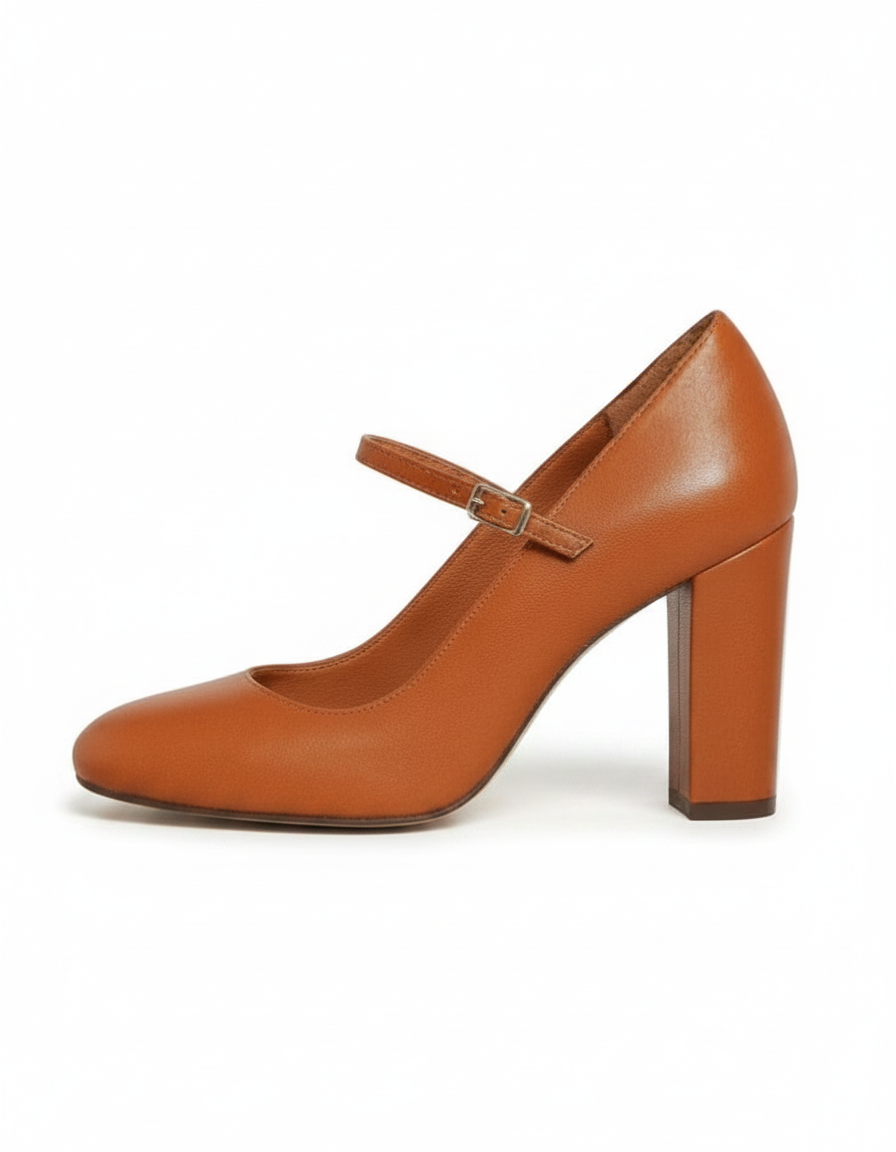 Warren | Wide Heel Ankle Strap Sandals