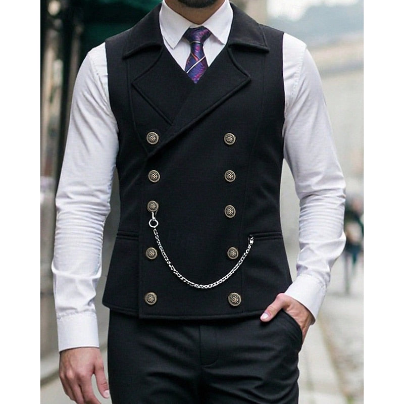 Warren | Double-Breasted Tailored Waistcoat