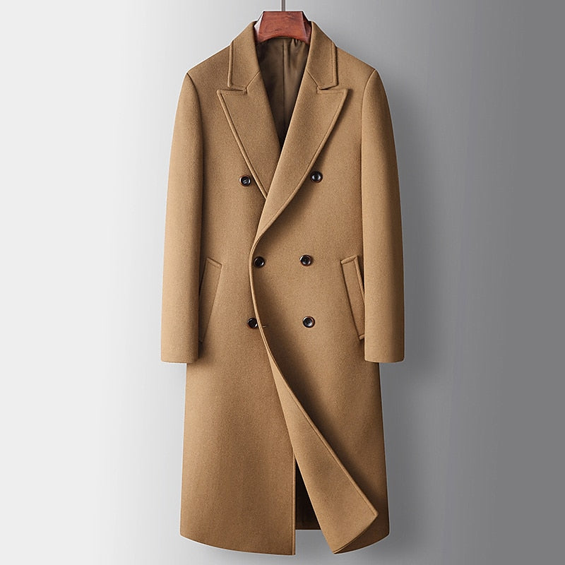 Warren | Double-Breasted Longline Overcoat
