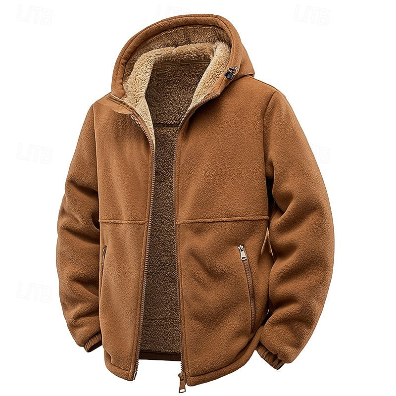 Warren | Cosy Lined Hooded Jacket