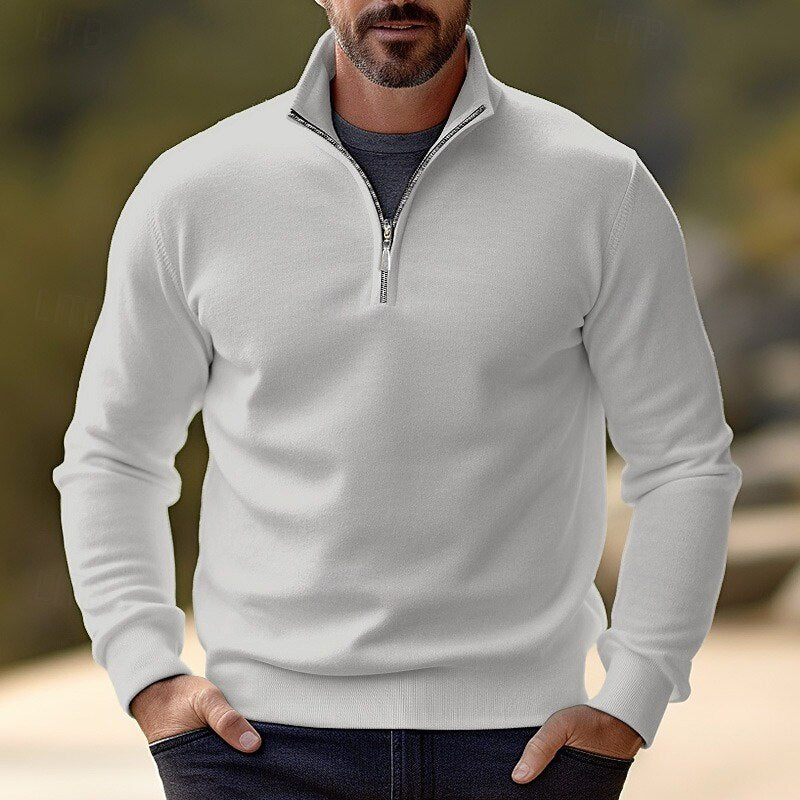 Warren | Refined Half-Zip Pullover
