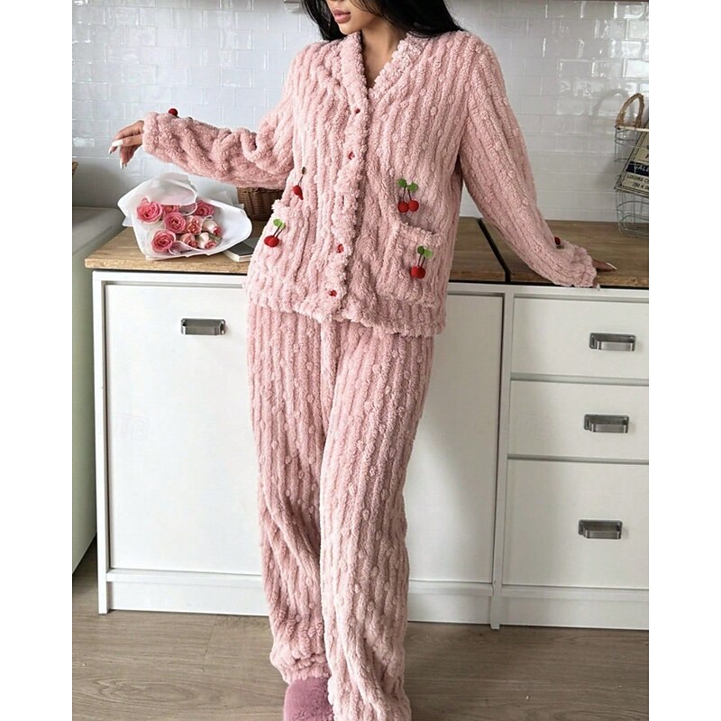 Warren | Cosy Cherry Two-Piece Set