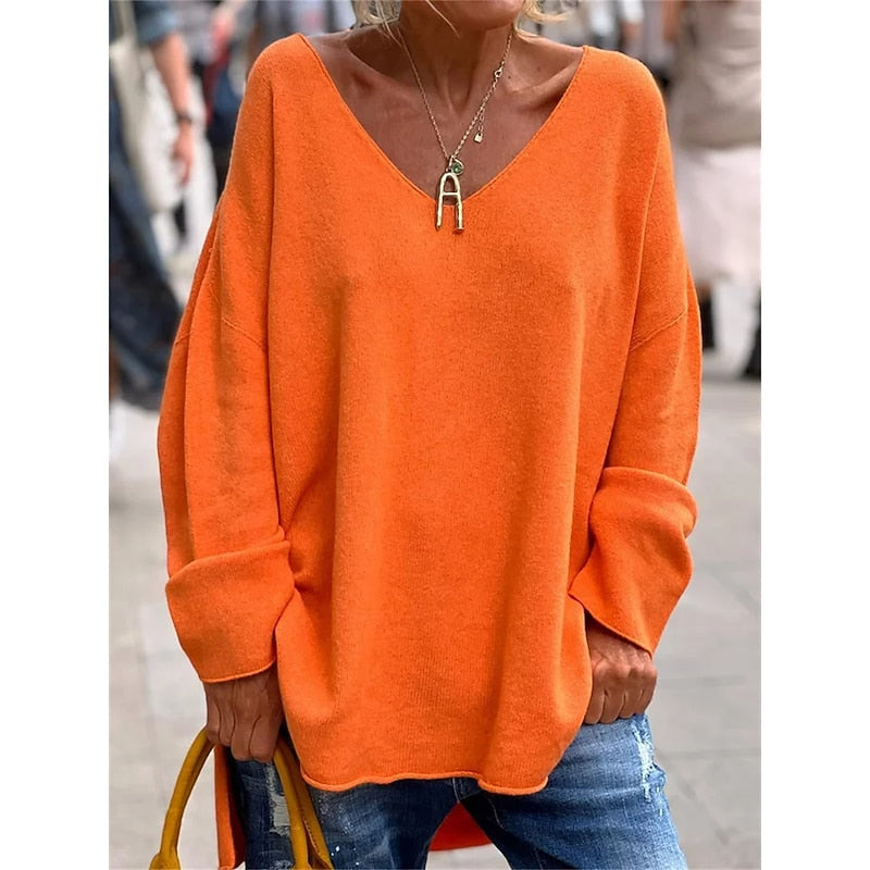 Warren | Relaxed V-Neck Pullover
