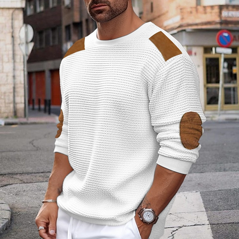 Warren | Textured Crew Neck Sweater