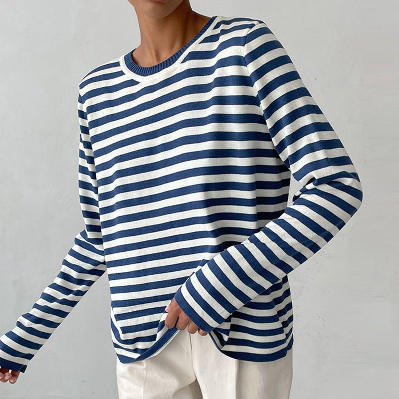 Warren | Relaxed Striped Long-Sleeve Top
