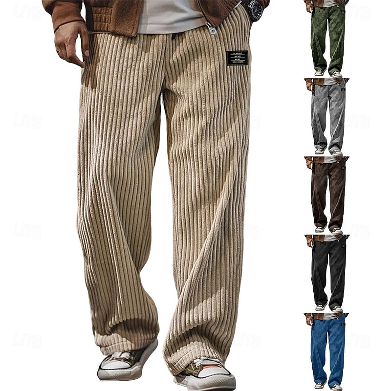 Warren | Relaxed Ribbed Trousers
