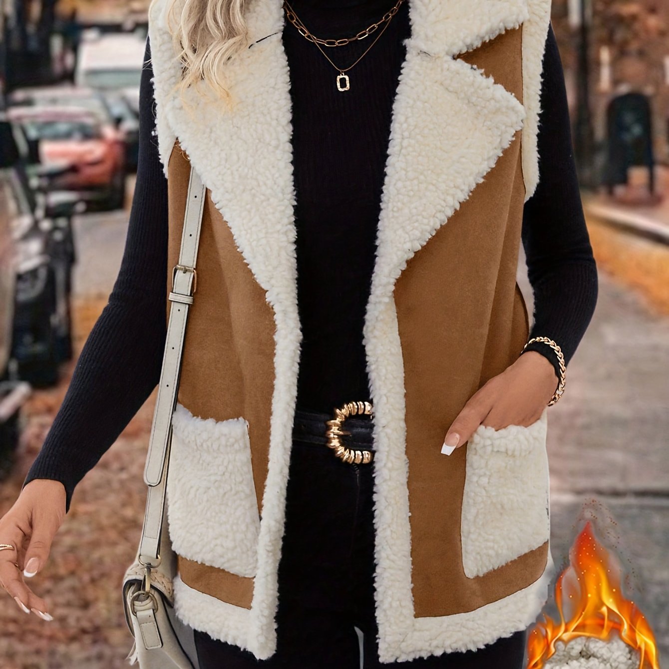Warren | Cosy Lined Lapel Gilet