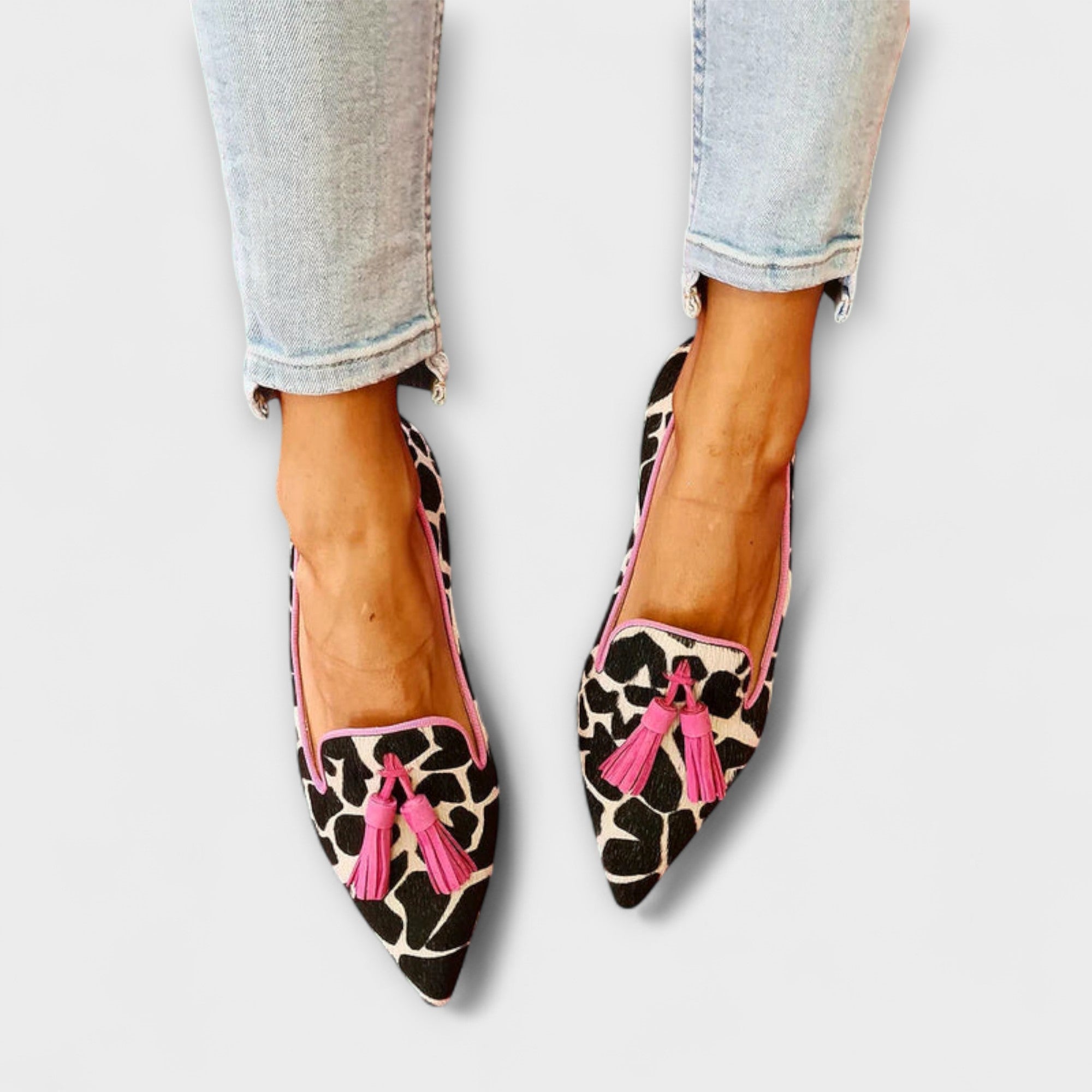 Julia | Elegant Slip-On Tassel Loafers