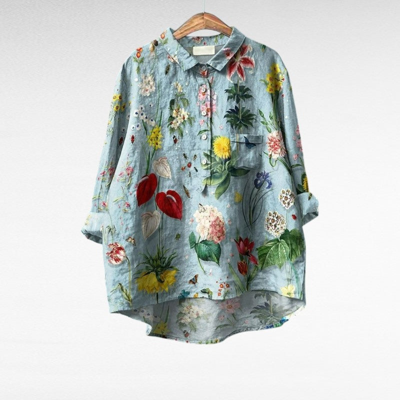 Warren | Chic Vintage Summer Blouse