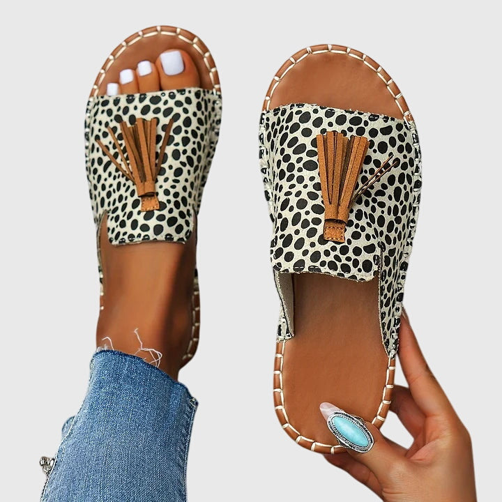 Claire | Stylish Tassels Orthopedic Sandals