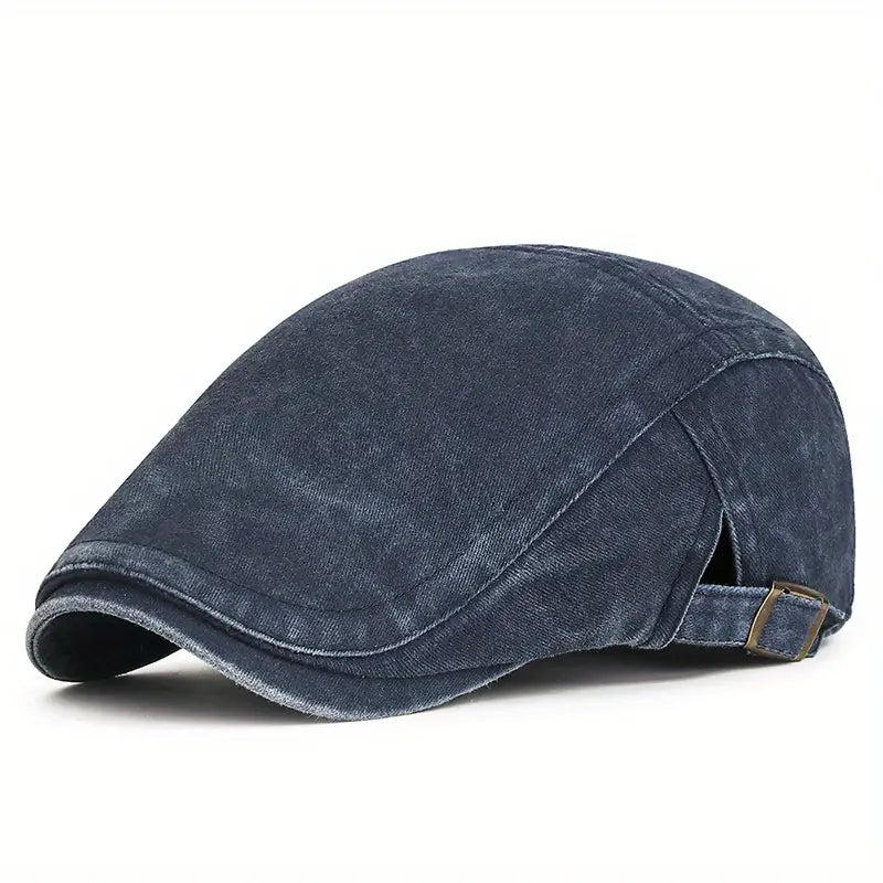 Warren | Classic Washed Flat Cap