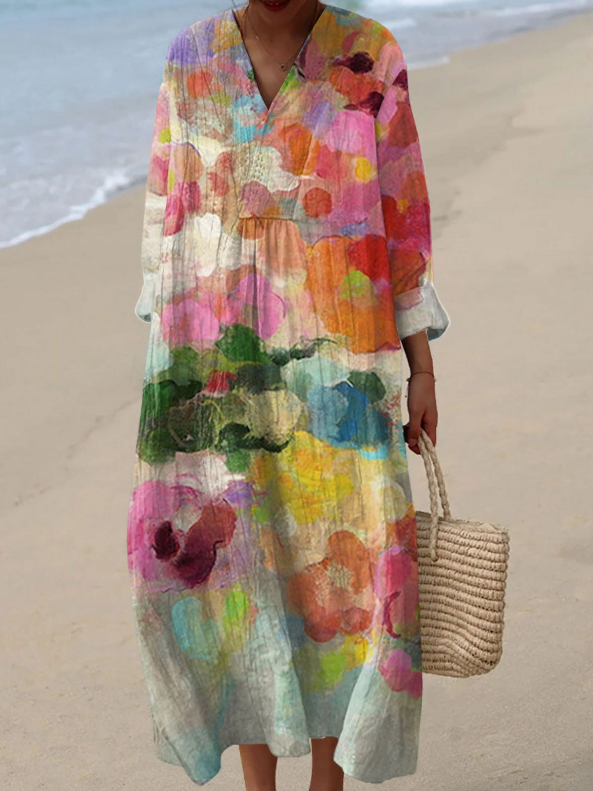 Warren | Vintage Flowers Art Print Dress