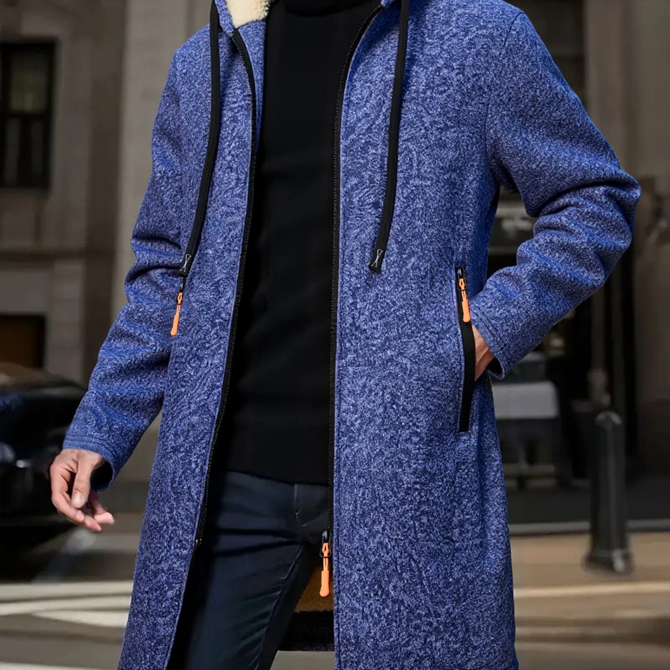 Warren | Hooded Longline Coat