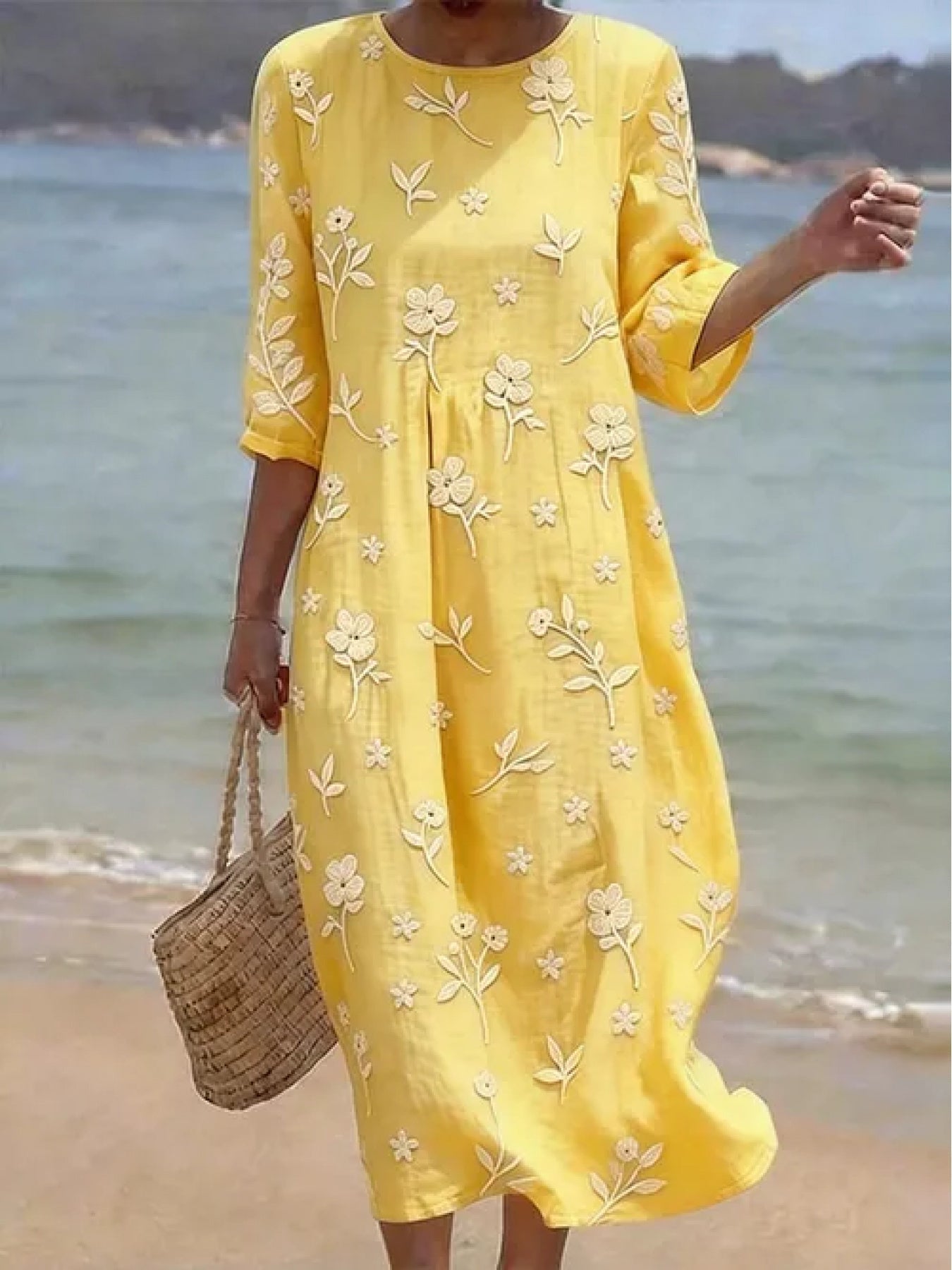 Warren | Short Sleeve Floral Dress