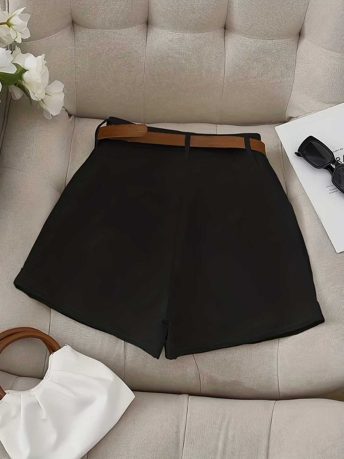 Celina | Classic Belted Everyday Short