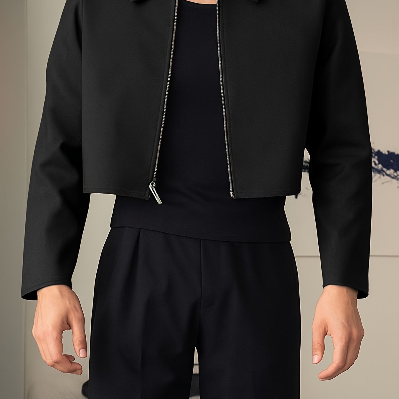 Warren | Cropped Zip-Up Jacket