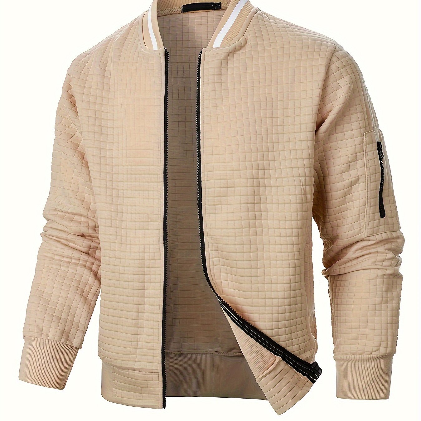 Warren | Textured Zip-Up Jacket