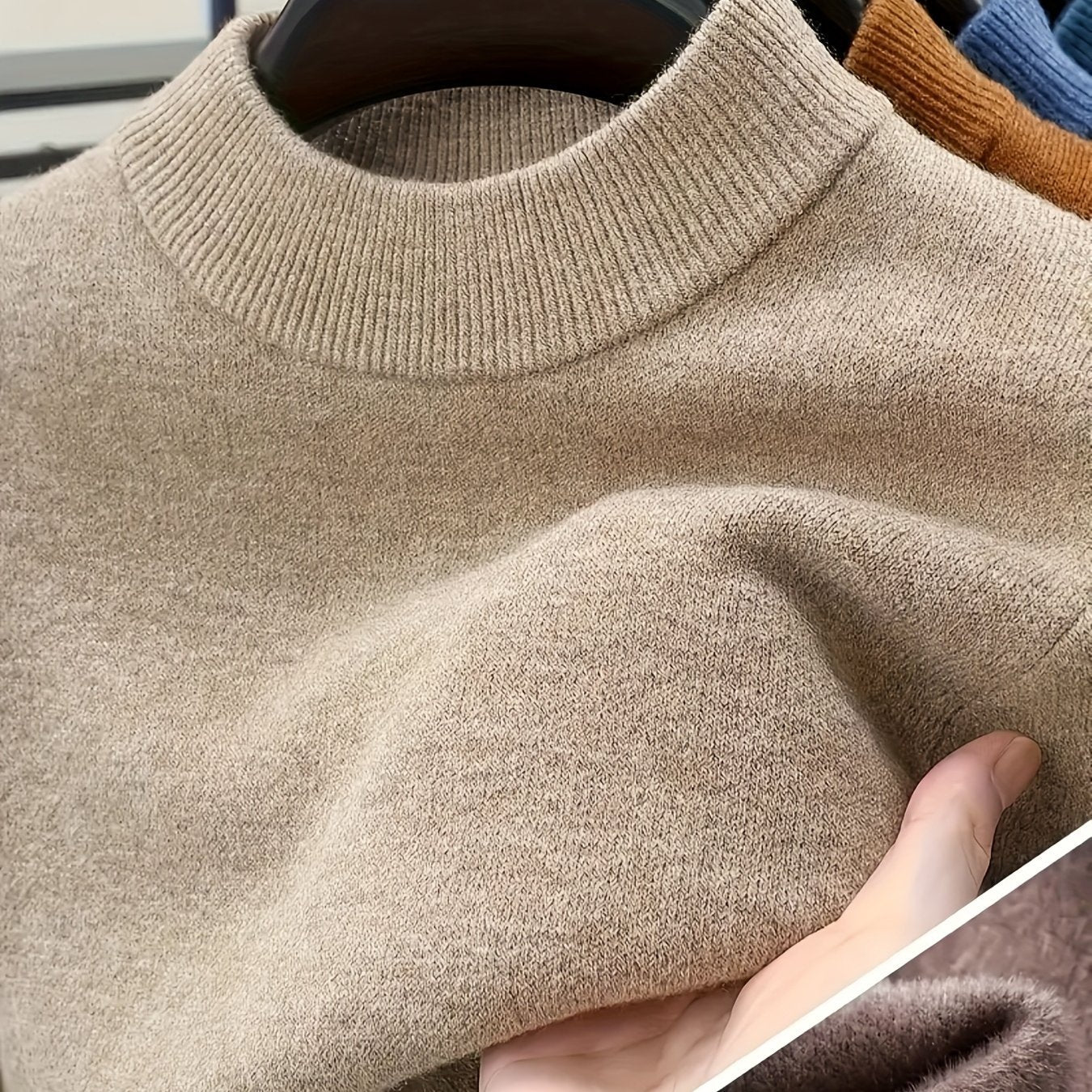 Warren | Cosy Mock-Neck Sweater
