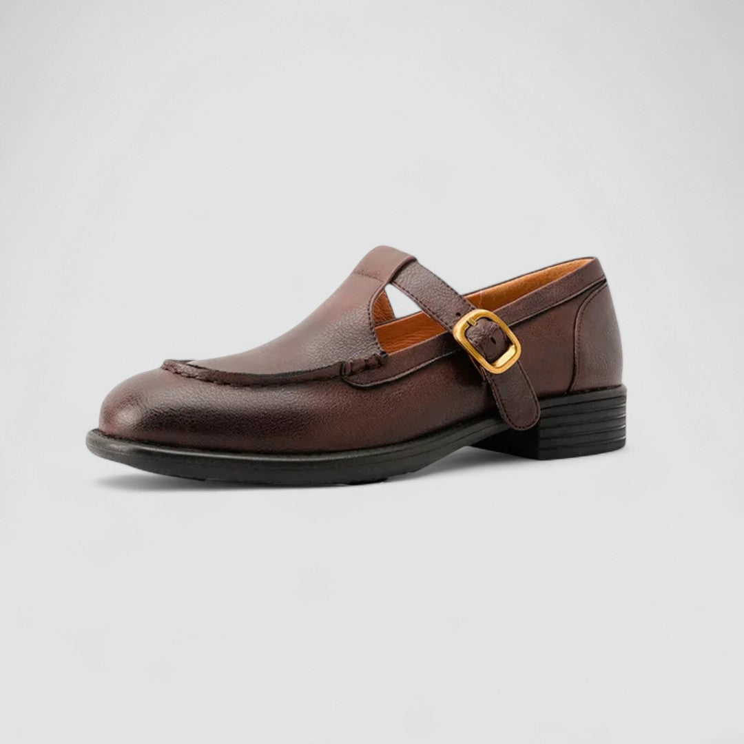 Cecelia | Classic Chunky Mary Jane Strap Shoes