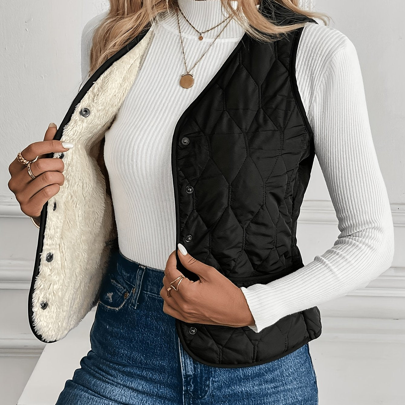 Warren | Reversible Quilted Gilet