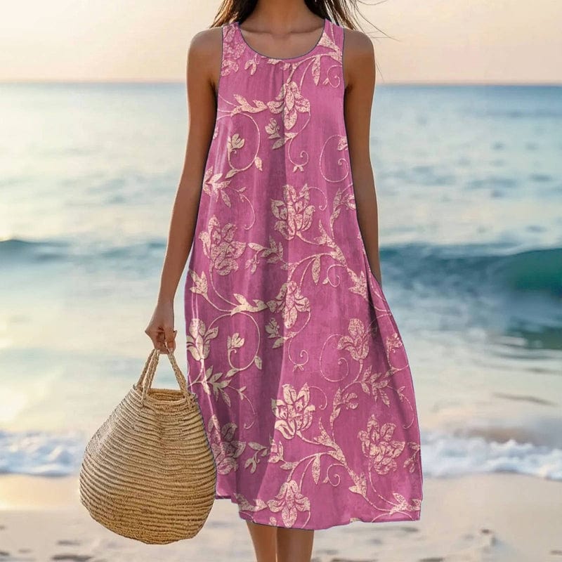 Warren | Floral Sleeveless Summer Dress