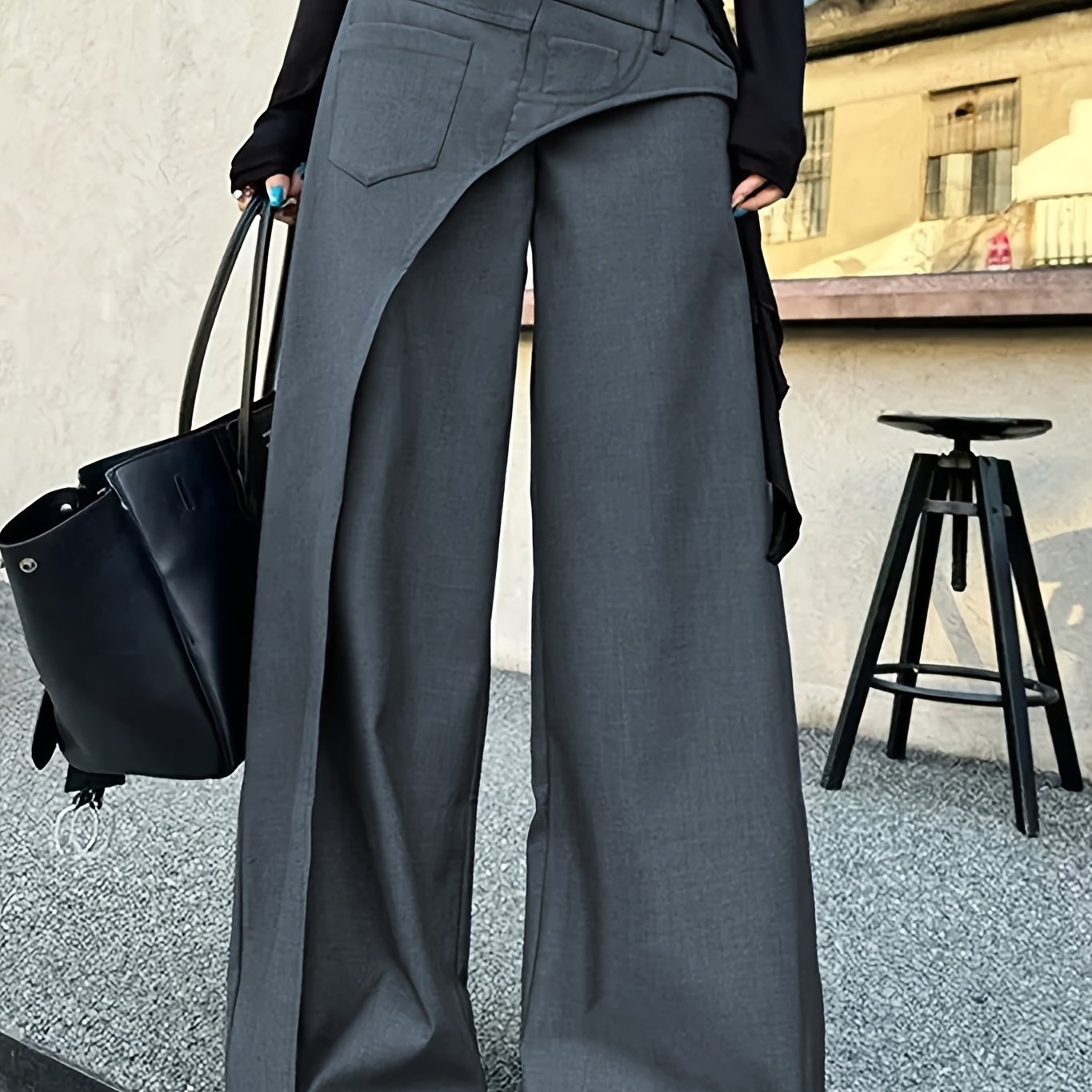Warren | Layered Wide-Leg Trousers
