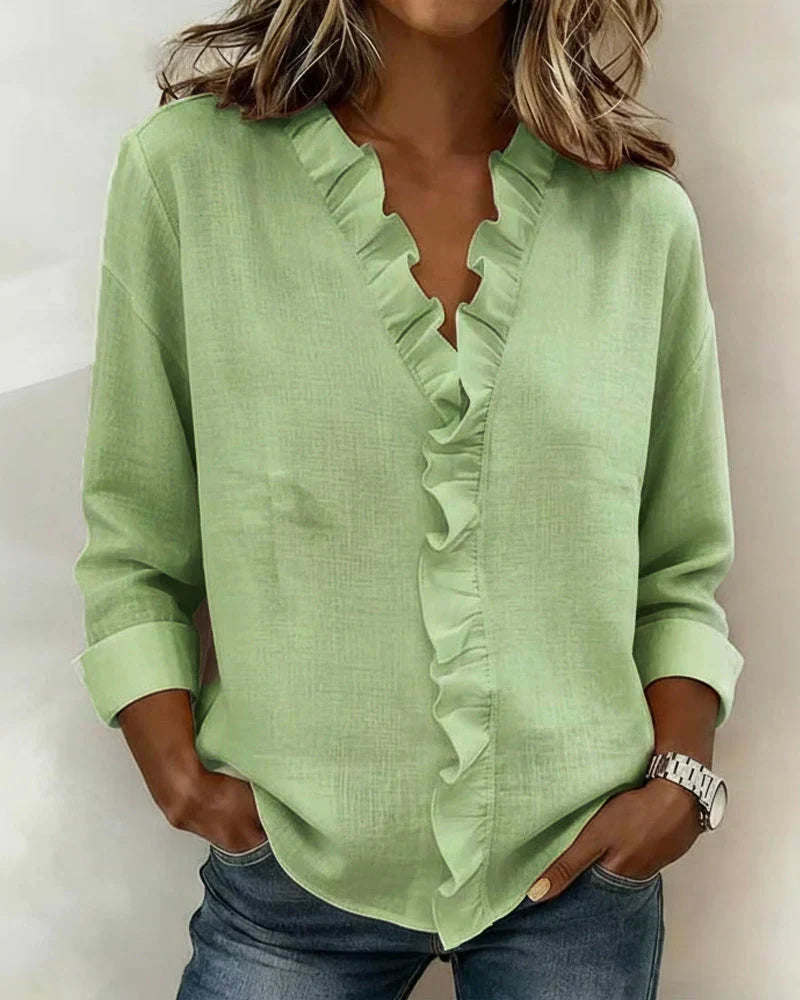Matilda | Lightweight V-Neck Blouse