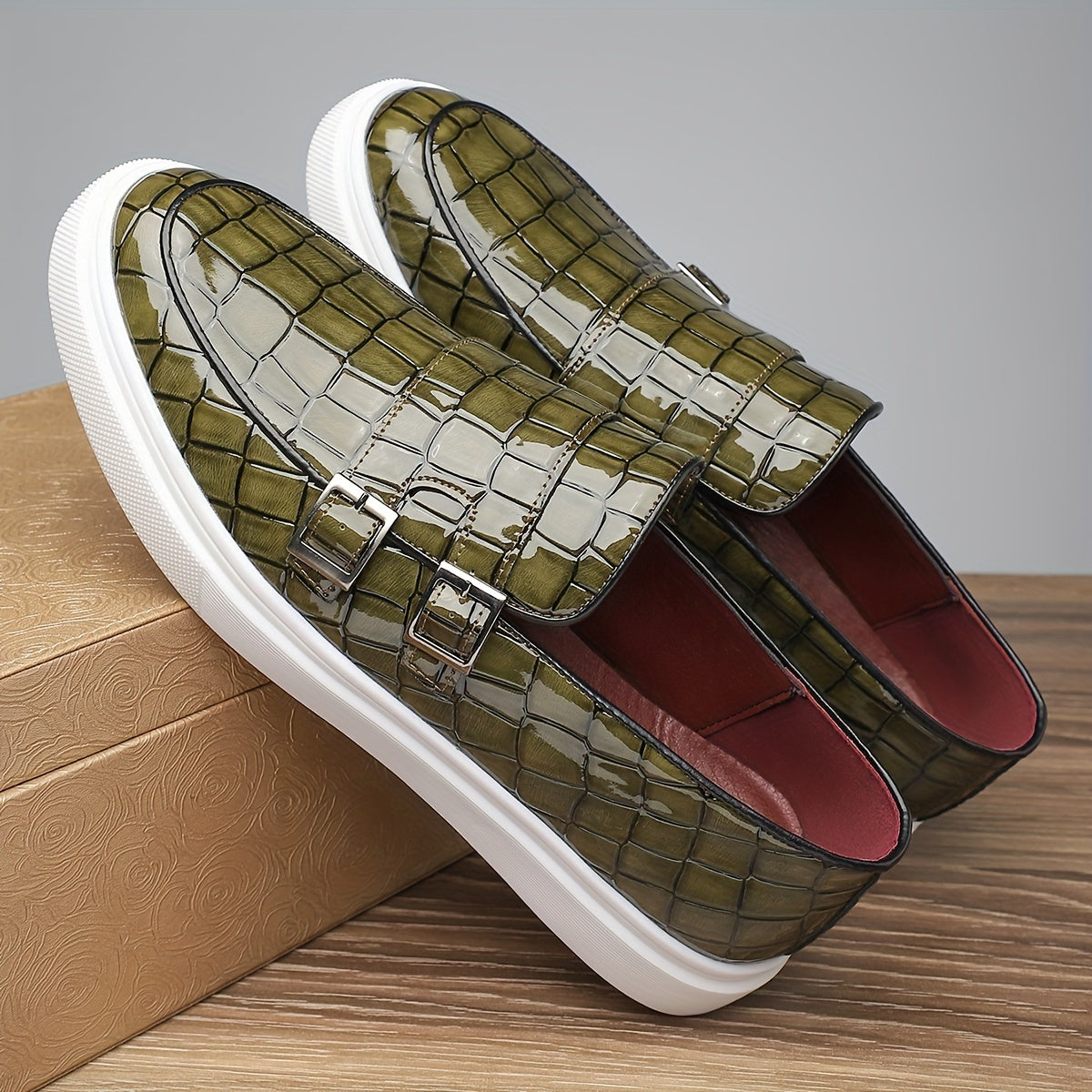 Warren | Buckled Slip-On Loafers