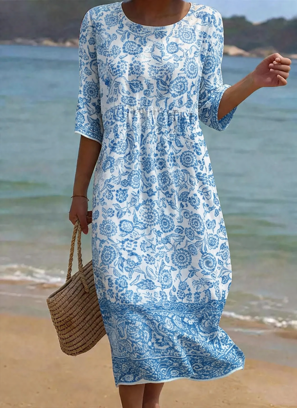 Warren | Romantic Floral Wrap Dress