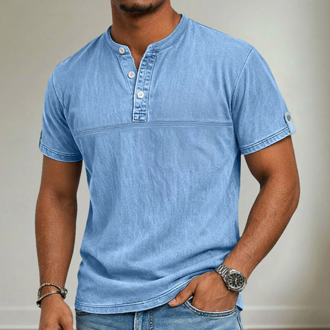 Men's Collared Relaxed Shirt