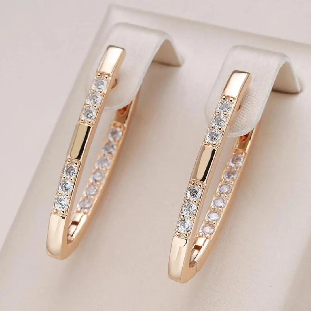 Rosanna | Sparkling Hoop Earrings