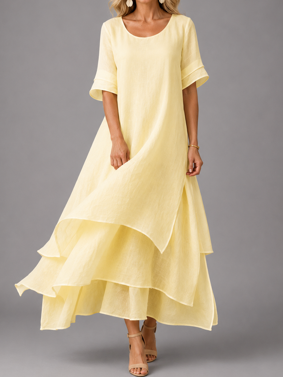 Warren | Flowing Layered Maxi Dress
